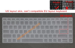 US Keyboard Skin Cover for HP 14"inch 430 440 445 446 G3 G4 G5,440 445 G6 G7 G8 - Picture 1 of 8