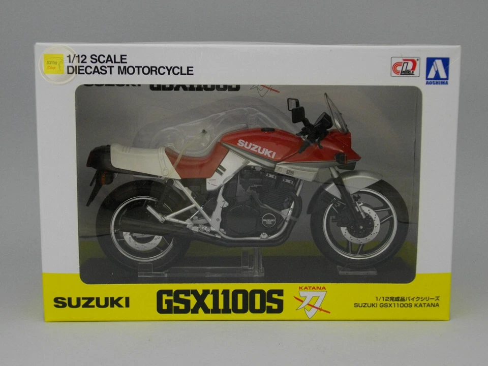 Suzuki GSX 1100S Katana SE - Aoshima Moto Die-Cast 1:12 - AH10523RE - Immagine 1 di 1