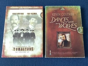 Tombstone Vista Series Director's Cut Dances With Wolves Special Edition DVD Lot - Picture 1 of 24
