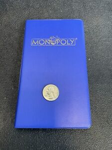 Shu Creation Pocketable Monopoly Travel Blue Case 1990 New
