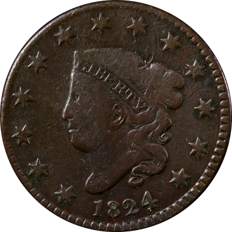 1824 Large Cent Great Deals From The Executive Coin Company Cover