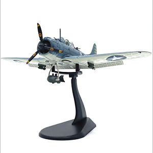 1/72 US SBD-3 Dive Bomber Fighter Alloy Aircraft Model Military Plane Craft Gift