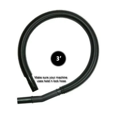 ALL PARTS ETC ORECK Flexible Hose Replacement Buster B Canister Vacuum Twist & Lock Shurlok