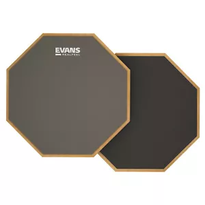 Evans RF12D Real Feel Practice Pad almohadilla de ejercicio 2 lados - Imagen 1 de 3