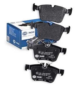 For Mercedes W205 C300 15-16 C400 2015 Rear Brake Pad Set Hella Pagid 355021831 - Foto 1 di 4