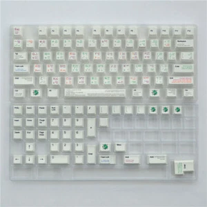 Linux VIM Keycap PBT 131 Keycaps Cherry Height Dye-sub for Cherry MX Keyboard - Picture 1 of 8