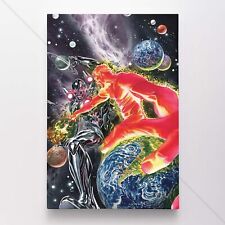 Iron Man Poster Canvas Tony Stark Avengers Comic Book Cover Art Print #37560