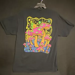 T-shirt uomo A lab fungo nero viaggio su questa camicia cotone grande - Foto 1 di 10