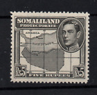 Somaliland Brytyjski 1938 5R bez montażu w idealnym stanie SG104 WS36044
