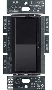 Lutron DVCL-153PR-BL Diva Dimmer Negro NUEVO - Imagen 1 de 1