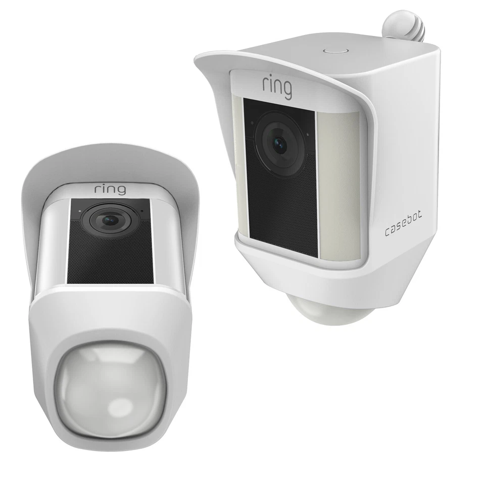 FINTIE For Ring Spotlight Battery Camera Silicone Skin Case UV Weather Resistant Cover