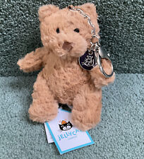 Jellycat Bartholomew Bear Teddy Bear Bag Charm Keyring Key Chain BAR4BC BNWT