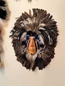 R. W. Adamson's "The Dreamer" Native American Medicine Mask - Picture 1 of 3