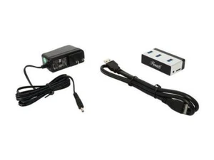 Rosewill 2in1 USB 3.0 3-PORT Hub + 2,5" SATA 6G Gehäuse Adapter Aluminium NEU - Bild 1 von 10