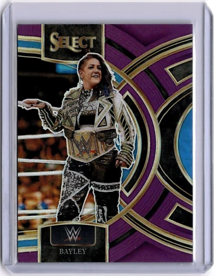 Bayley 2024 Panini Select WWE Purple Prizm #181 Smackdown #62/99 - Image 1 of 2