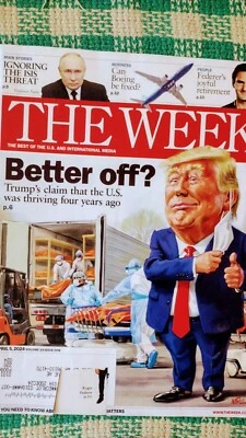 THE WEEK BEST OF THE U.S. & INTERNATIONAL MEDIA BETTER OFF? TRUMP'S CLAIM 4/5/24 - Image 1 of 4