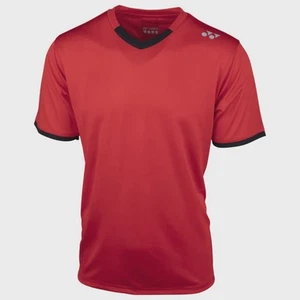 Yonex Men's T-Shirt YTM4 Red - Picture 1 of 4