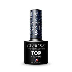 CLARESA TOP SIN TOALLITA Brillo Azul 5g UV/LED Híbrido Top Coat - Imagen 1 de 2