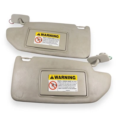 2001 - 2004 年沃尔沃 S60 XC70 司机和乘客侧遮阳板一对套装 — 第 1/4 张图片