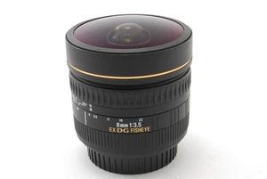 【MINT】Sigma 8mm f/3.5 EX DG FISHEYE Lens For Canon EF From Japan - Picture 1 of 10