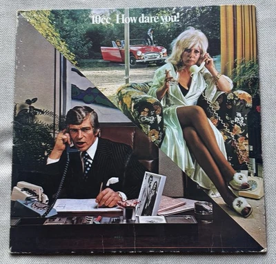 10 CC - HOW DARE YOU! LP Vinyl - MERCURY RECORDS SRM-1-1061 - Image 1 of 4