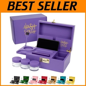 The OG Stash Box - Large Bamboo w/ Lock & Accessories - Picture 1 of 10