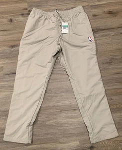 Nike x Fear Of God NBA Nylon Warm Up Pants XL 'String' Bottoms Beige CU4684-271 - Picture 1 of 4