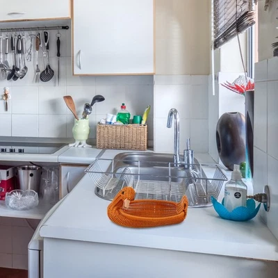  Cesto Vimini Cesta Porta Oggetti Cestini Da Spuntino Portaoggetti - Immagine 1 di 4