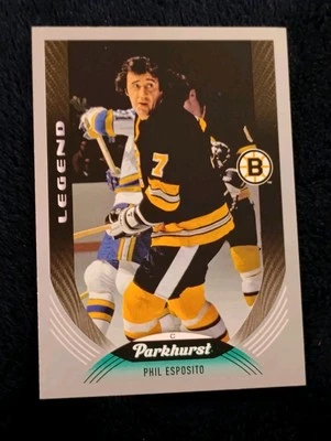2020-21 Upper Deck Parkhurst - Legends Phil Esposito #325 - Image 1 of 2