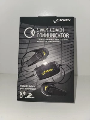 FINIS Swim Coach comunicador treinador para nadador feedback de voz Bluetooth - Imagem 1 de 4