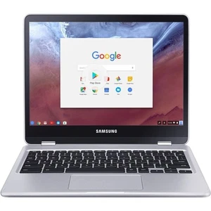 Samsung Chromebook Plus 12.3" 32GB OP1 ChromeOS, Silver - Picture 1 of 4