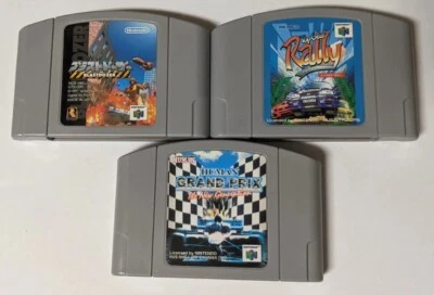 Nintendo 64 Lote de 3 - Blast Dozer Top Gear Rally Human Grand Prix - AUcx48 Foto 1 de 2