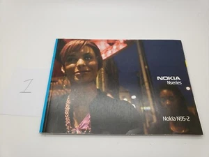 New/Old Stock Rare English NOKIA N95 8GB Mobile Phone User Manual Guide UK3POST - Photo 1/5