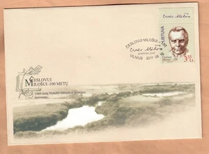 FDC Lithuania 2011 Ceslovas Milosas - 100 years - Picture 1 of 1
