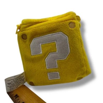 Auténtico 2012 Little Buddy Super Mario 5" bloque de monedas muñeca de peluche suave Foto 1 de 2