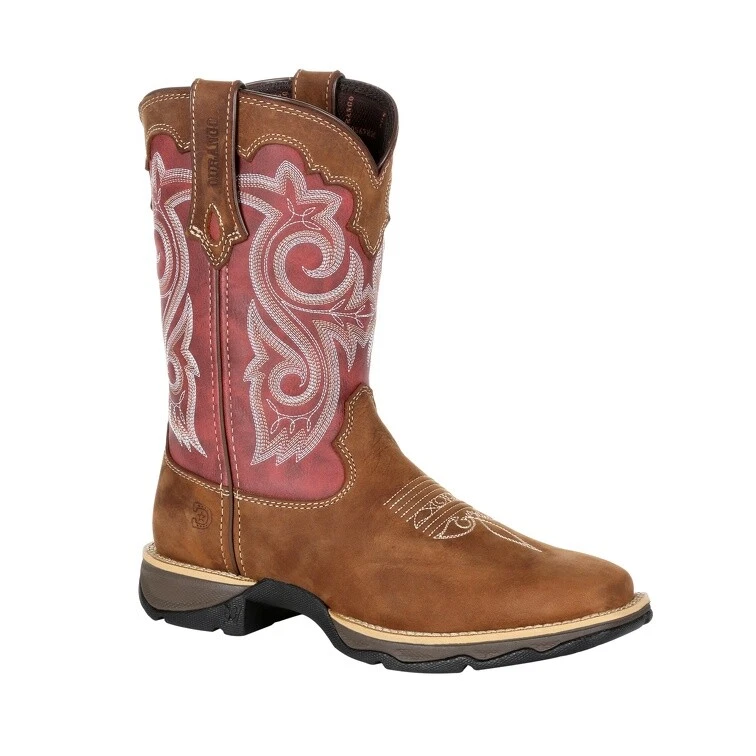 Durango Women's Western Boot - Square Toe - DRD0349 US SIZE 7M
