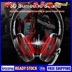 3.5mm Wired Gaming Headphones Headset with Mic for PlayStation 4 Xbox One PC