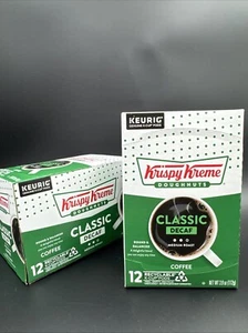 Krispy Kreme Doughnuts Classic Decaf Coffee Keurig Single Serve K-Cup Pods 2 Pk - Picture 1 of 6