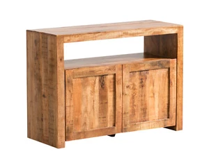 Sideboard Country Massivholz Rustikal 117x85x45cm Holz Kommode Wohnzimmer - Bild 1 von 6
