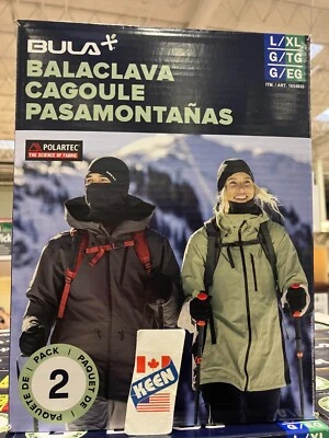 BULA Канада мужчин/женщин BALACLAVA 2PK размер L/XL - Изображение 1 из 4