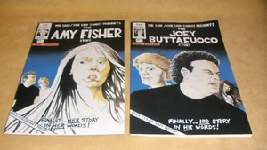 Set 2 Amy Fisher Joey Buttafuocco Story, He Said She Said Comics 1° Edizione - Foto 1 di 6