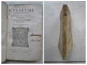 RANCHIN / ROZEL : TRAITE DES SUCCESSIONS en latin, 1594. - Bild 1 von 24