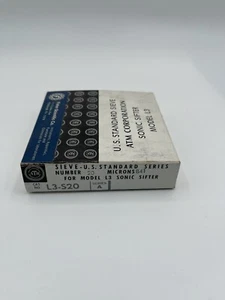 U.S. STD. SONIC SIFTER L3-S20 ATM CORP 841 MICRONS - VERY GOOD CONDITION - Picture 1 of 15
