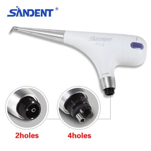 Pulidor de aire dental profizo pieza de mano flujo de aire chorro higiene de 2/4 orificios - Imagen 1 de 17