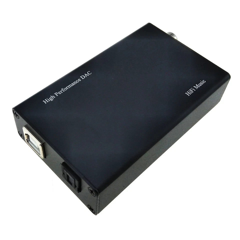 PC USB to Digital Audio Adapter Optical Converter 3.5mm 24bit 96KHz Windows Mac - Image 1 of 4