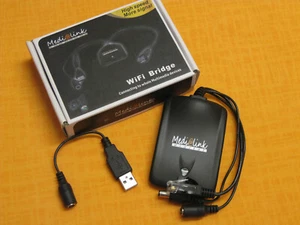 WiFi Bridge WiF! digital 2,4GHz - Medi@link VAP11G VAP 11G - Foto 1 di 4