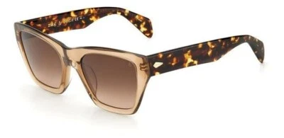GAFAS DE SOL PARA MUJER RAG & BONE RNB1046/G/S XNZ BEIGE TRANSLÚCIDO HABANA 54mm Foto 1 de 4