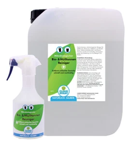 CLEANOFANT Mülltonnenreiniger Mülleimer Biotonnen Reiniger 4,8L + Sprühflasche - Bild 1 von 7