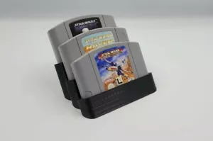 N64 Games Cartridge Holder Display Cart Mount 3d Printed Display Stand Lerpo - Picture 1 of 5