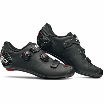 Sidi Men's Ergo 5 Road Bicycle Shoes Matte Black EUR 45.5 / US 10.8 - Image 1 of 4